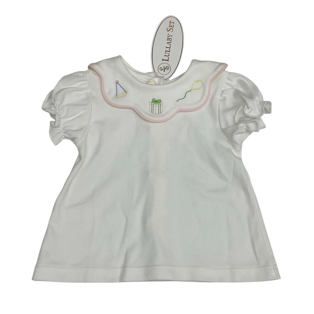 NWT Lullaby Set 12M Scarlett Party Top